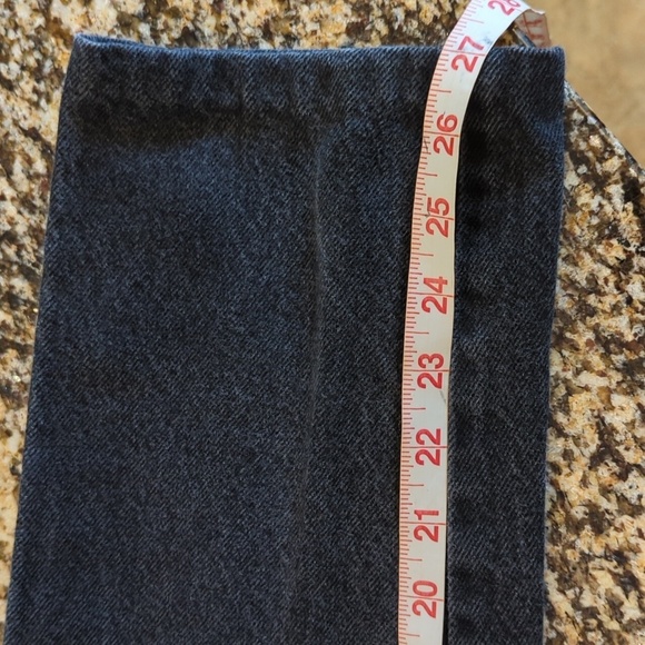 Y2K Vintage Outlaw Wanted Branded Washed Black Jeans Made In USA Women's Size 7 - Picture 13 of 13